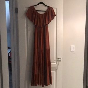 Off the shoulder dress